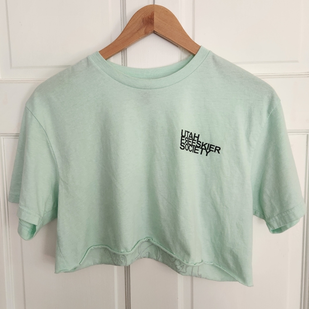 Utah Freeskier Society Cropped Tee